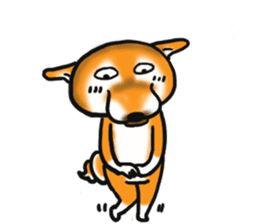 Shiba dog PanPan's normal life 2 sticker #7539012