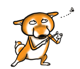 Shiba dog PanPan's normal life 2 sticker #7539013