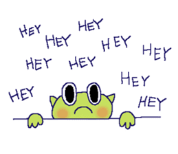 Katchan Frog Stickers (English) sticker #7540782