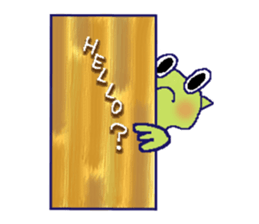 Katchan Frog Stickers (English) sticker #7540783