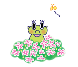 Katchan Frog Stickers (English) sticker #7540784