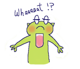 Katchan Frog Stickers (English) sticker #7540788
