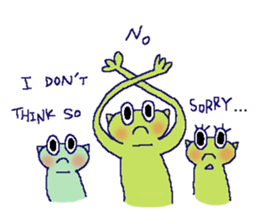 Katchan Frog Stickers (English) sticker #7540791