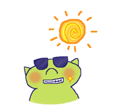 Katchan Frog Stickers (English) sticker #7540792