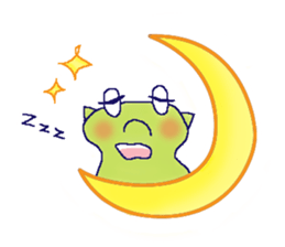 Katchan Frog Stickers (English) sticker #7540793