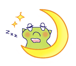 Katchan Frog Stickers (English) sticker #7540793