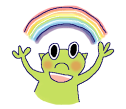 Katchan Frog Stickers (English) sticker #7540794