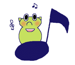 Katchan Frog Stickers (English) sticker #7540796