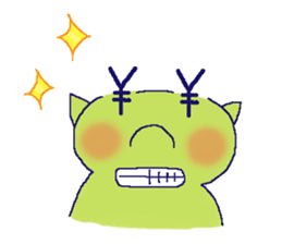Katchan Frog Stickers (English) sticker #7540808