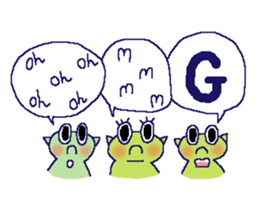 Katchan Frog Stickers (English) sticker #7540810