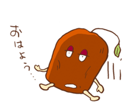good morning! Apple! sticker #7541299