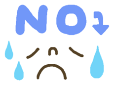 Cute emoticons. English ed. sticker #7541545