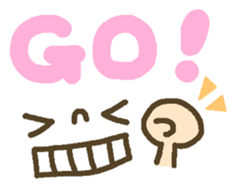 Cute emoticons. English ed. sticker #7541546