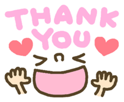 Cute emoticons. English ed. sticker #7541548