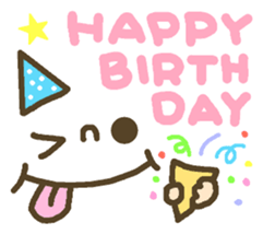 Cute emoticons. English ed. sticker #7541572