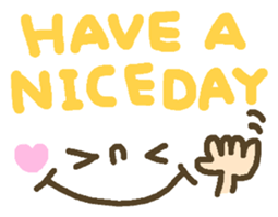 Cute emoticons. English ed. sticker #7541578