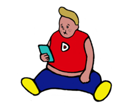 fatboy DAI-chan sticker #7541733