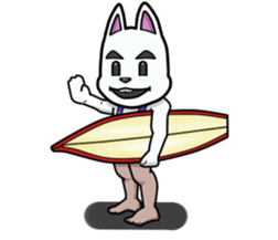 Powerful bunny sticker #7542291