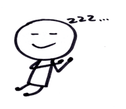 Man of note paper sticker #7542424