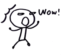 Man of note paper sticker #7542444