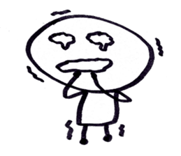 Man of note paper sticker #7542454