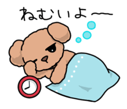 Kawaii Toy Poodle sticker #7542742