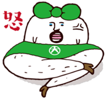 Beautiful leg Japanese radish tetsuko sticker #7542808