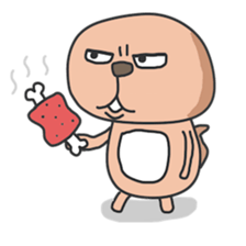 Squirrel everyday sticker #7542887