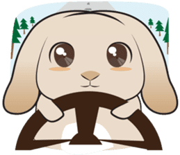 Tiramisu Bunny2 sticker #7542918