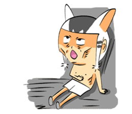 Marco: Chubby Cat sticker #7543002
