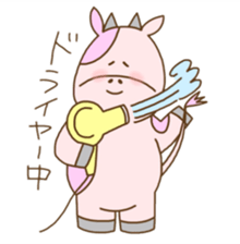 Pink MouMou sticker #7543117