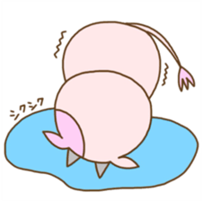 Pink MouMou sticker #7543124