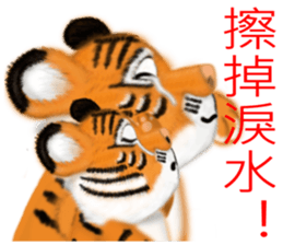 Tigers fool tiger mother sticker #7543532