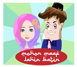 Habibi and Bilqis sticker #7543901