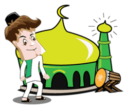 Habibi and Bilqis sticker #7543913