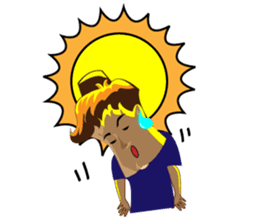 Habibi and Bilqis sticker #7543916