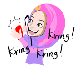 Habibi and Bilqis sticker #7543917