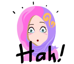 Habibi and Bilqis sticker #7543919