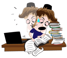 Habibi and Bilqis sticker #7543924