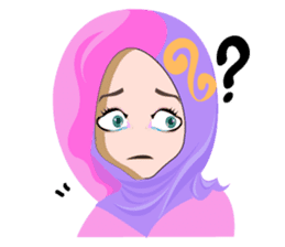 Habibi and Bilqis sticker #7543925