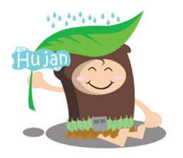 Maspur - The Caveman sticker #7544836