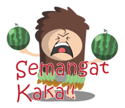 Maspur - The Caveman sticker #7544852