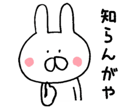 Mr. rabbit of Nagoya valve sticker #7545544