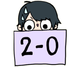 Stickers of badminton sticker #7545626