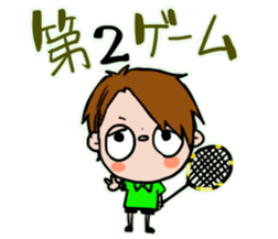 Stickers of badminton sticker #7545629