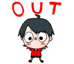 Stickers of badminton sticker #7545641