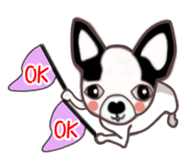 Dr.Feng and his daughter ChiHuaHua Bibi sticker #7545758