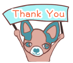 Dr.Feng and his daughter ChiHuaHua Bibi sticker #7545759