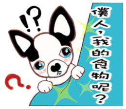 Dr.Feng and his daughter ChiHuaHua Bibi sticker #7545762