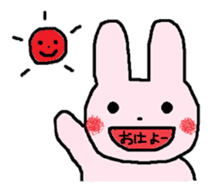 Every day of the Loose rabbit sticker #7546460